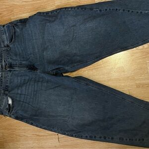 Old Navy Women Balloon leg Dark Blue Jeans